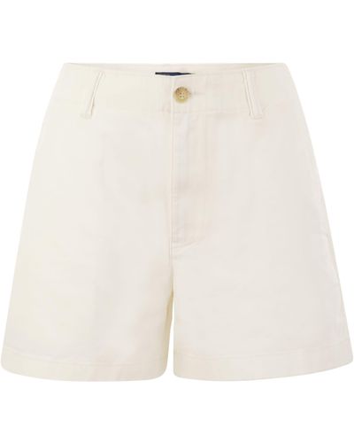 Polo Ralph Lauren Twill Chino Shorts - Blanc