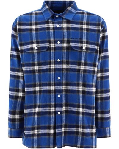 Givenchy Lumberjack Shirt - Blauw