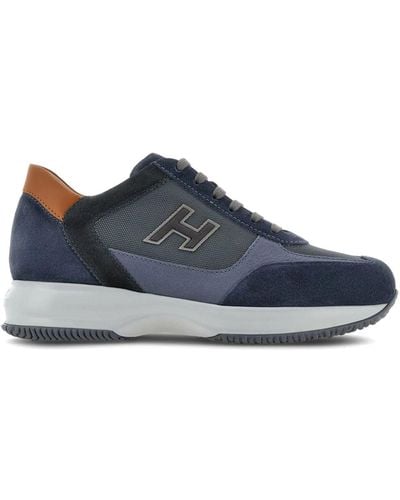 Hogan HXM00 N0 Q101 R6 C Mann 's Sneaker - Blau