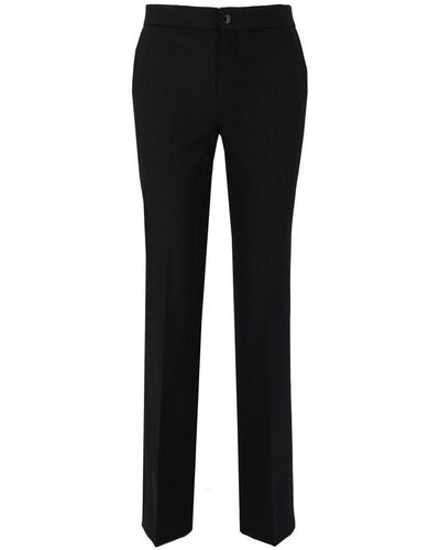 Twin Set Black Zigarettenhose - Schwarz