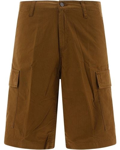 Carhartt "reguläre Fracht -Shorts" - Braun