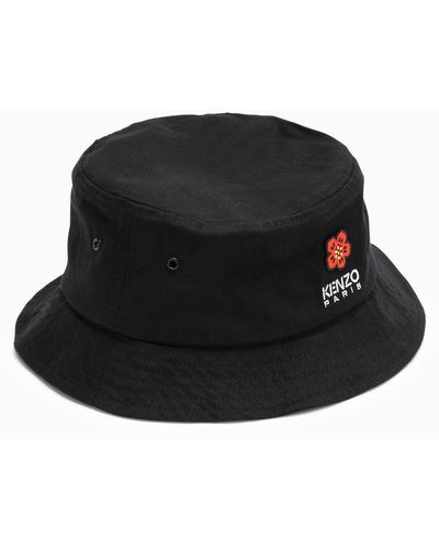 KENZO Black Cotton Hat