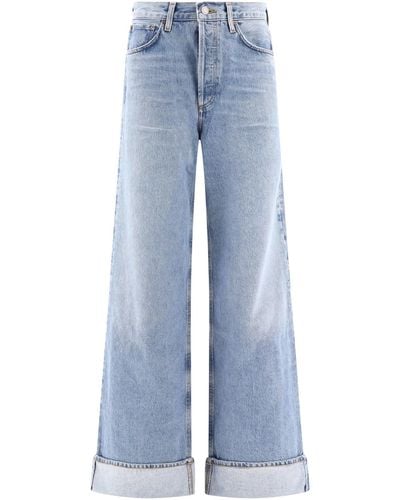 Agolde Dame Jeans - Blauw