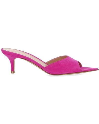Gianvito Rossi Fuchsia Sandal G1511055 RIC für Frau - Pink
