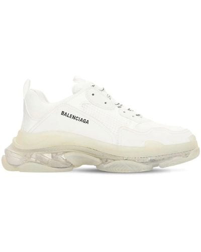 Balenciaga Triple S Duidelijke Enige Sneakers - Wit