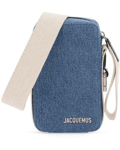 Jacquemus Le cuerda bolso cruzado vertical - Azul