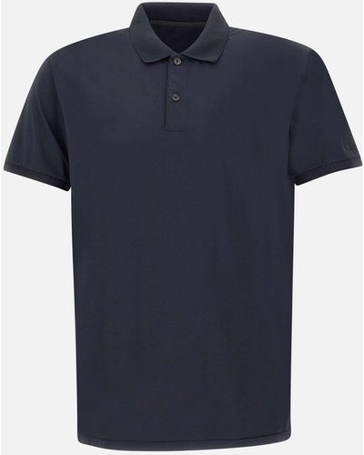 Rrd Cotton Oxford Polo Shirt - Blue
