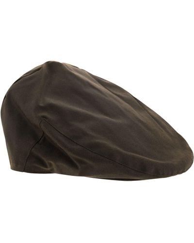 Barbour Waxed Beret - Brown