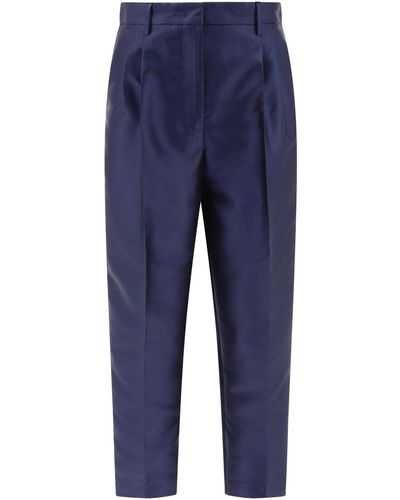 F.it Pleated Pants - Blue