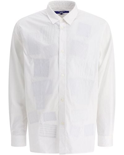 Junya Watanabe Patchwork Shirt - Weiß
