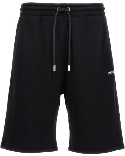 Off-White c/o Virgil Abloh 'Windy Arrow Skate' Bermuda Shorts - Schwarz