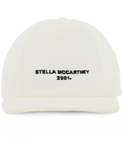 Stella McCartney Stella Mc Cartney Logo Baseball Cap - Wit
