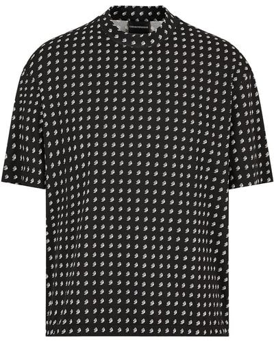 Emporio Armani T Shirts En Polos - Zwart