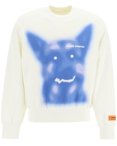 Heron Preston 'pas Op Voor Dog' Sweatshirt - Blauw