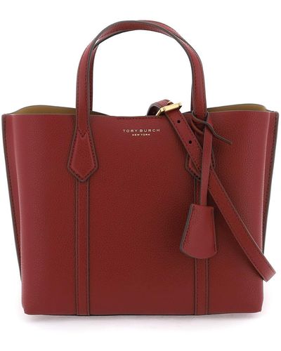 Tory Burch Small 'perry' Einkaufstasche - Rood