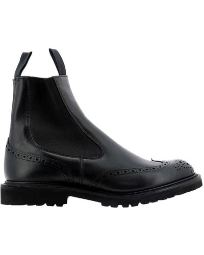 Tricker's "henry" Ankle Boots - Black