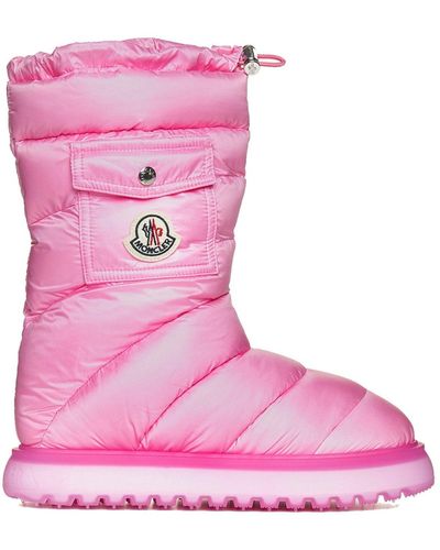 Moncler Gaia Down Snow Boots - Pink