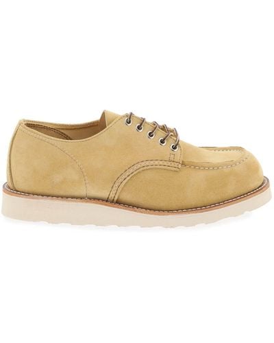 Red Wing Laced Moc Toe Oxford - Naturel
