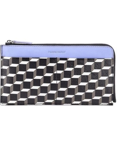 Pierre Hardy Maxi Perspektive Brieftasche - Blau