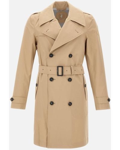 Save The Duck Grin18 Zarek Sand Trench Coat - Natural