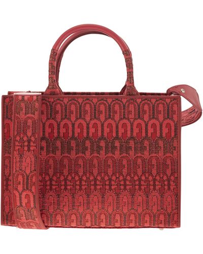 Furla Opportunity Tote Bag Small - Rouge