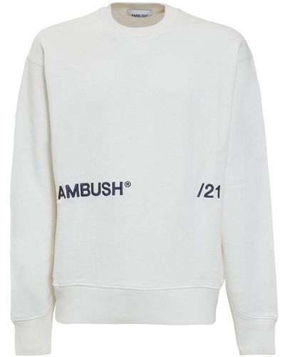 Ambush Logo Sweartshirt - Weiß