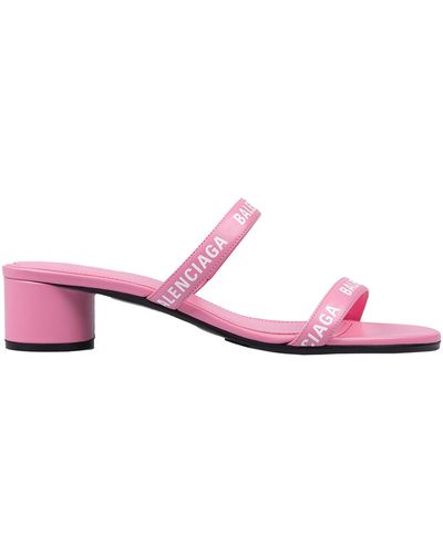 Balenciaga Shoes > heels > heeled mules - Rose