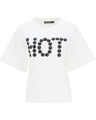 Dolce & Gabbana Heet T-shirt - Wit