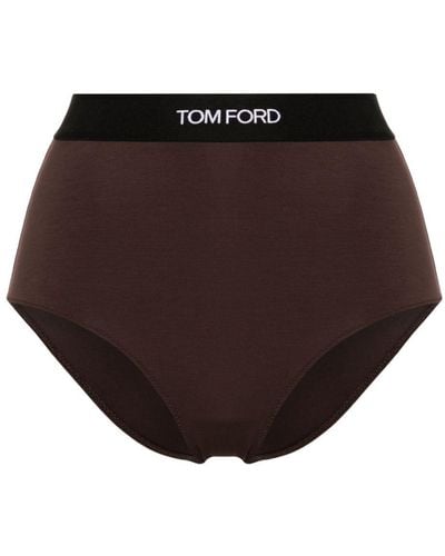 Tom Ford Signature Briefs - Brown
