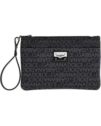 Dolce & Gabbana BP3294 Mann Black Bag Accessoires - Schwarz