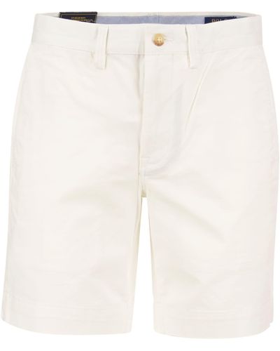 Polo Ralph Lauren Stretch Classic Fit Chino Short - White