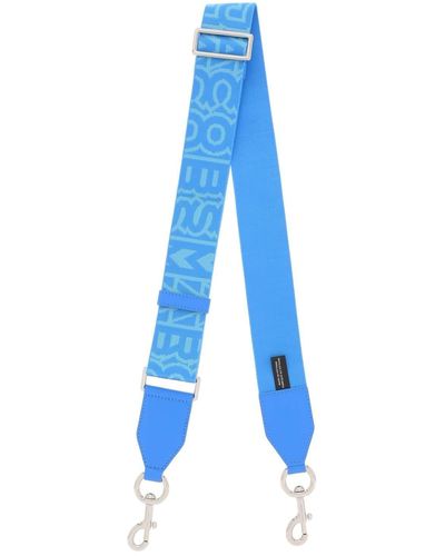 Marc Jacobs 'the Logo Webbing Strap' - Blue