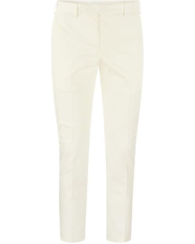 PT Torino Dieci Cotton pantalon - Blanc