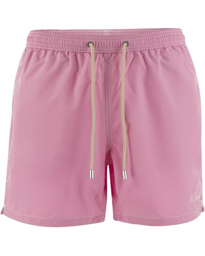 Mc2 Saint Barth Patmos Beach Shorts - Pink