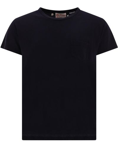 Levi's Levis Vintage -kleidung Der 1950er Jahre T -shirt Mit Brusttasche - Zwart
