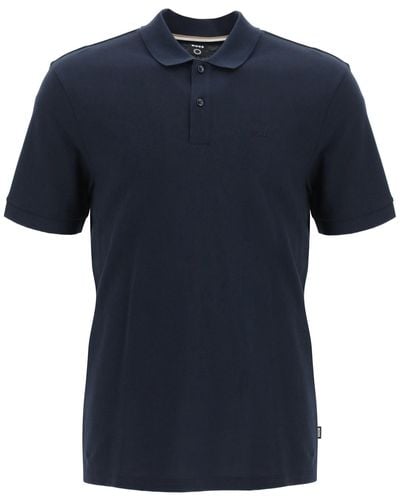 BOSS Organic Cotton Polo Shirt - Blauw