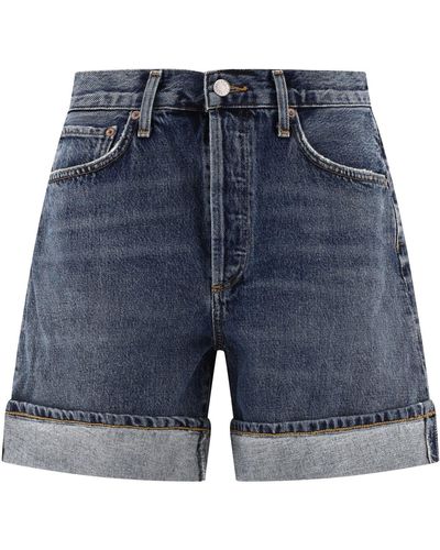 Agolde Shorts "dame" - Bleu