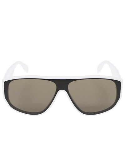 Alexander McQueen Logo Sunglasses - Gray