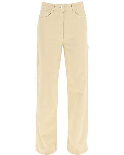 Saks Potts 'Salma' Workwear-Jeans - Natur