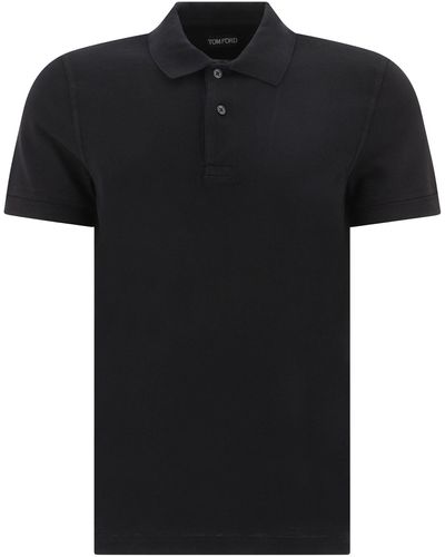 Tom Ford "tennis" Polo Shirt - Black
