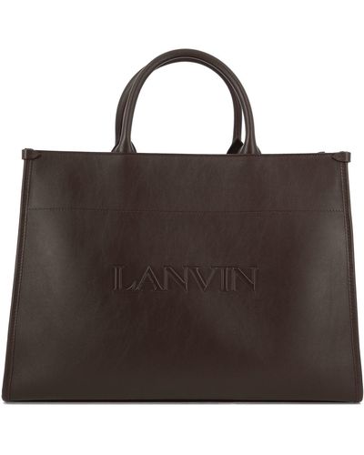 Lanvin MM -Einkaufstasche - Braun