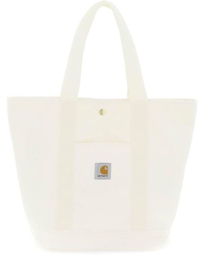 Carhartt Dearborn Tote Bag in italiano - Bianco