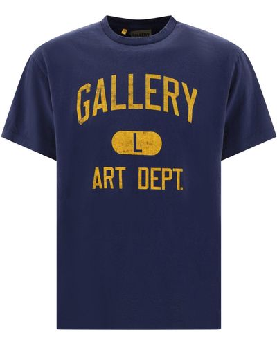 GALLERY DEPT. Departamento de Galería "Departamento de Arte" Camiseta - Azul