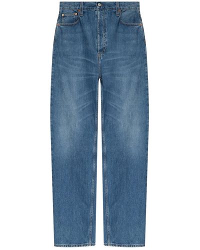 Gucci Relaxed Fitting Denim Jeans - Blue