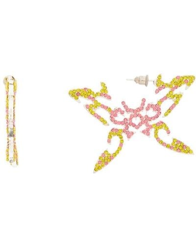 Collina Strada Tattoo Butterfly Earrings - Multicolor