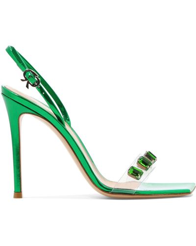 Gianvito Rossi Band Süßigkeiten Sandalen - Groen