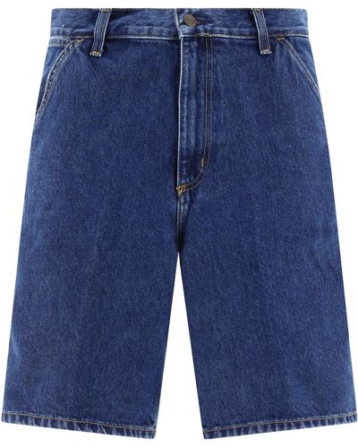 Carhartt "Single Knee" Shorts - Blue
