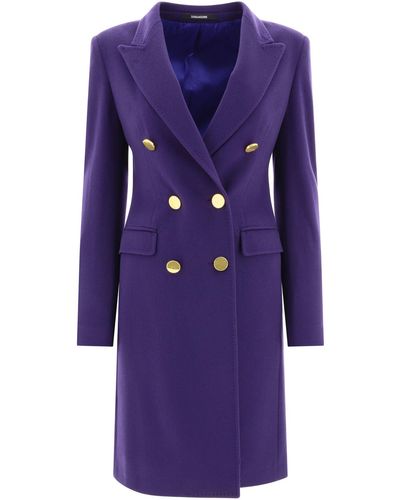 Tagliatore "parigi" Coat - Purple
