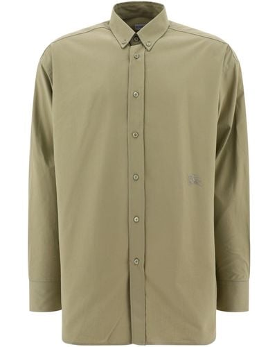 Burberry Cotton Oxford -shirt - Groen