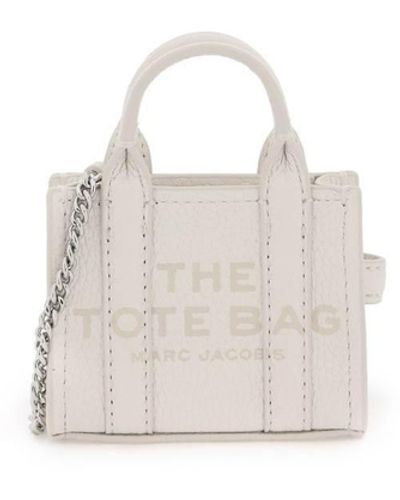 Marc Jacobs The Nano Tote Bag Charm - Wit